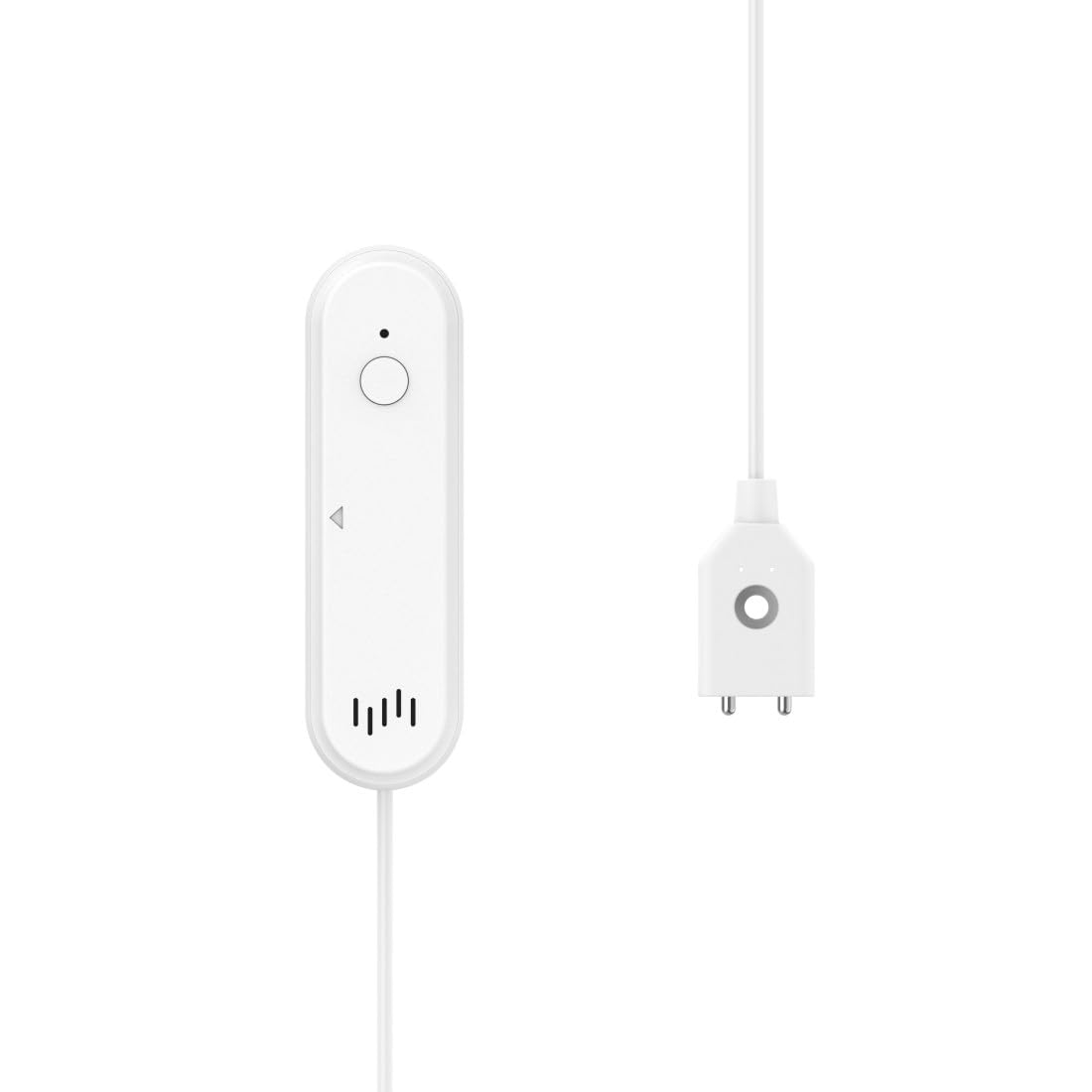 Hama Czujnik wody WiFi (Zigbee, 80 DB, z systemem dźwięku i powiadomień, kompatybilna z Alexa, Google Assistant i Apple Siri), biały