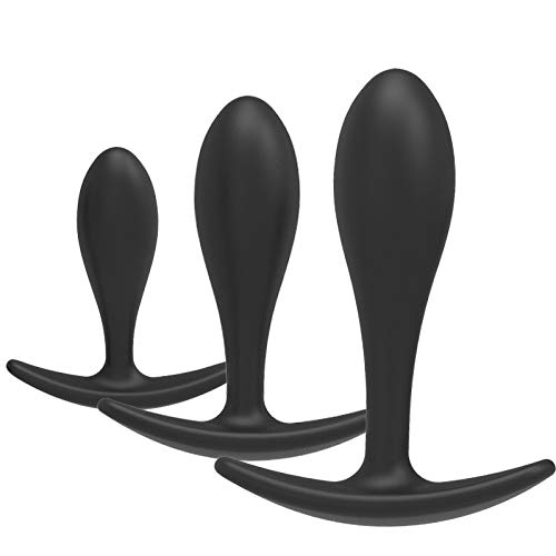 pear flower anal plug Lovehoney Enjoy Crystal Clear Anal Training Kit (3 Piece) main image 1