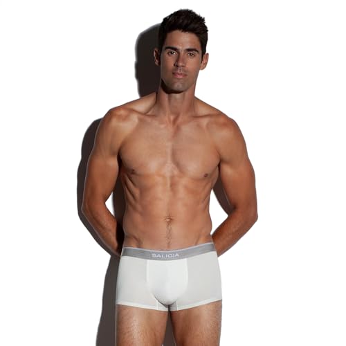 SALIGIA Retro Classic Men's Trunks - Premium Cotton Men's Underwear Pack with Breathable and Supportive Double-Layered Pouch2