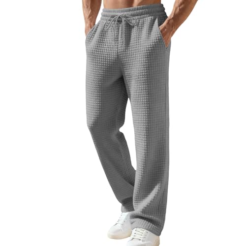 Jogging homme léger en tissu gaufré idéal pour vos journées d'été