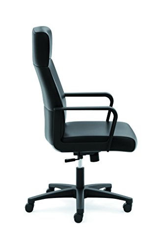 Hon Validate Leather Executive Chair - High Back Armed Office Chair For Computer Desk, Black (Hvl604) #TOP7