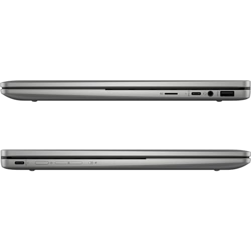 Image of HP Chromebook x360 14 Inch 2 in 1 Laptop Tablet WUXGA Touchscreen Intel Core i3 8GB LPDDR4x 128GB SSD Mic Mute Key Webcam Backlit Chrome OS 14c-cd0013dx, Mineral Silver Computer Convertible (Renewed)