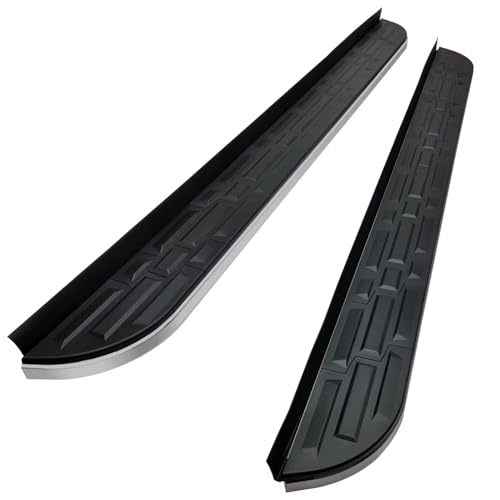 Estribos laterales para Rivian R1S R1T 2022-2024 aluminio negro miniatura 1