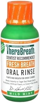 TheraBreath, Fresh Breath Oral Rinse, Mild Mint Flavor , 3 fl oz (88.7 ml)