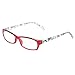 Kerecsen Reading Glasses 5 Pairs Fashion Ladies Readers Spring Hinge with Pattern Print Eyeglasses for Women (5 Pack Mix Color, 2.5)