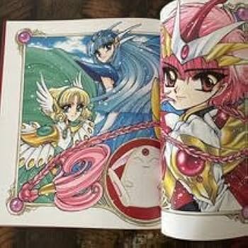 【初版】魔法騎士レイアース : イラストレーションコレクションセット Amazon.co.jp: 初版ポスター2枚付き魔法騎士レイアース