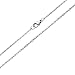 Wholesale 12 PCS Stainless Steel Flat Cable Chain Finished Necklace Chains Bulk for Jewelry Making,(18 Inch(1.5MM))