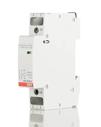 Dispositivo Di Protezione ABB ESB20-20N-01 - Contattore 24V, 2 Poli, 20A Per Automazione