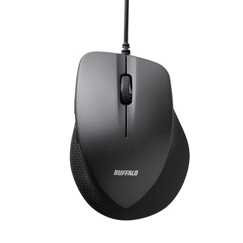 Amazon.co.jp: バッファロー USB マウス 有線 5ボタン 静音
