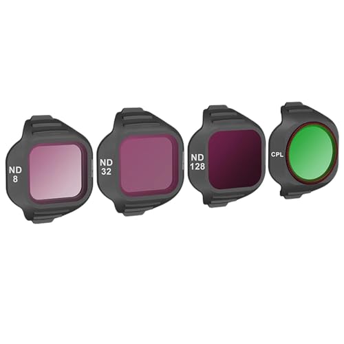 �݊���������܂�DJI Mini 5 Pro�Ή� - ND CPL�����Y�t�B���^�[�i�Ό��t�B���^�[�j�A���[�V�����J�����B�e�p�t�B�����v���e�N�^�[�A�h���[���A�N�Z�T���[ :���i�ł�(4in1)