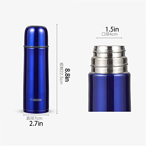 WGLL Thermos Cup | Botella de Agua Termal Thermos Cup Y Bebidas FRÍAS | Vacío de Acero Inoxidable Sellado Aislado Termo… - Imagen 3