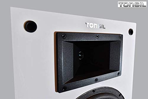 TONSIL Enceinte système Zeus Blanc - Les Beatles, Paul McCartney, John Lennon, RIngo Starr, George Harrison TONSIL Enceinte système Zeus Blanc – Image 3