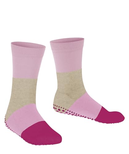 FALKE Unisex-Child Stopper Socks Summer K Hp Cotton Nubs on the sole 1 pair, Pink Thulit 8663, 35/38 EU, Pink Thulit 8663, 35/38 EU3