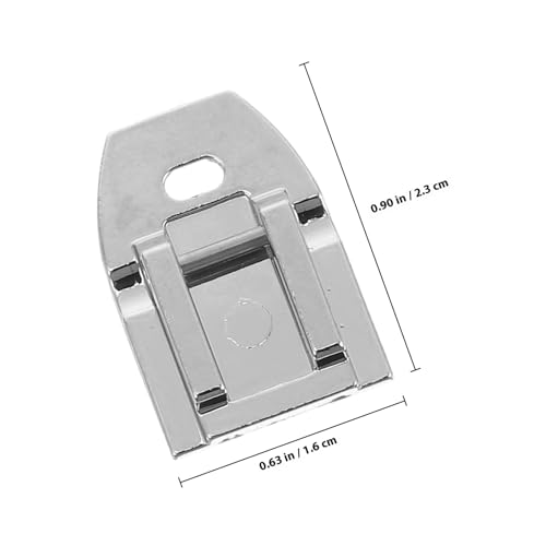 Set 5 Piezas Pie para Coser Cremallera Invisible Metal miniatura 2