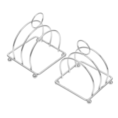 Lista de Soportes para tostadas - los preferidos. 43 Sosoport 2 Piezas Rejilla Para Pan De Acero Inoxidable Soporte Para Tostadas Rejilla Para Pan Para Hornear y Sándwiches Casa o Restaurantes
