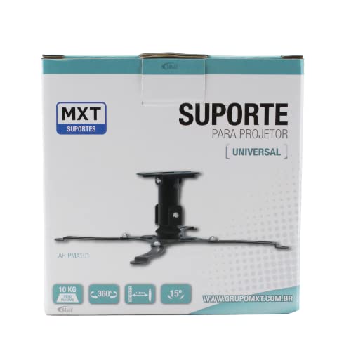 Suporte Para Projetor Universal Preto - MXT AR-PMA101