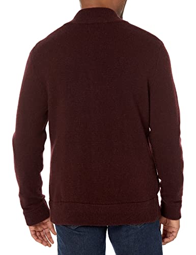 Pendleton Men's Shetland Wool Cardigan, Burgundy, X-Large #TOP1