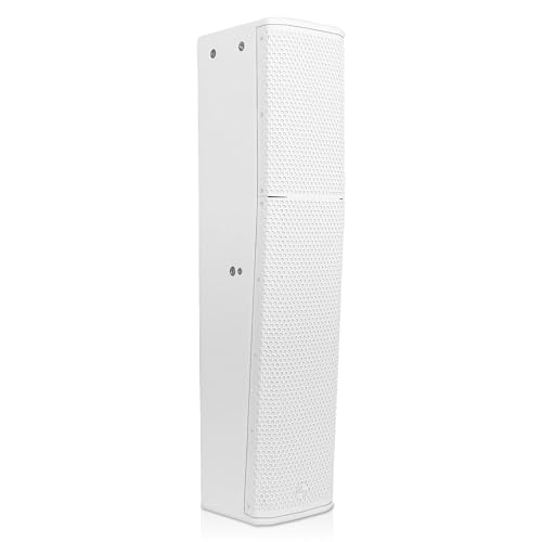 Sound Town 8-Channel Passive Line Array System with 8 Slant Columns for Meetings and Installations