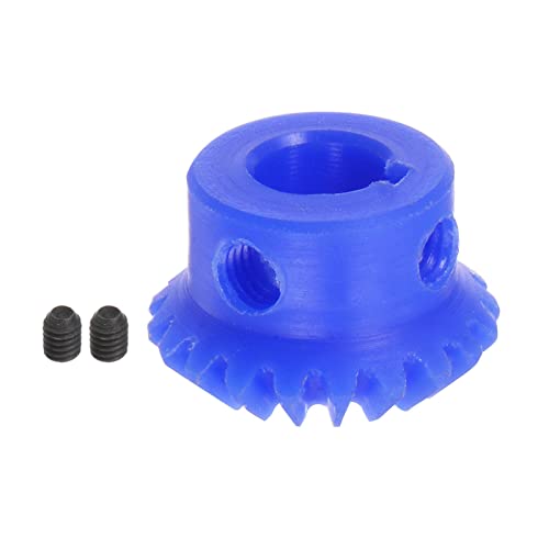 Toolparts And Accessories 1.0 Modulus 20 Teeth 8mm Inner Hole Plastic Tapered Bevel Gear With Keyway (#CN#130824-01217)