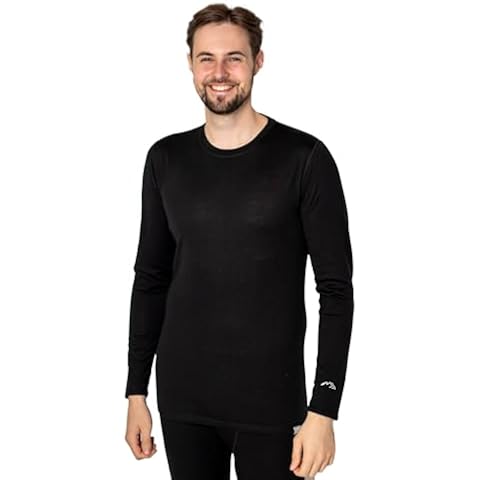Merino.tech Men's Merino Wool Base Layer Cover