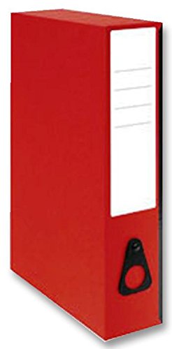 Cartella di cartone rosso (PK5), Cartelle di cancelleria e materiali di consumo per ufficio, 5 pezzi in confezione - KF20016
