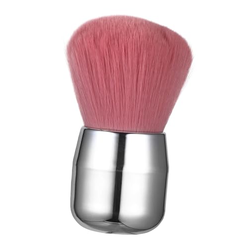 FOMIYES Portable Mushroom Head Cosmetic Brush Soft Dense Bristles for Even Foundation Application Lightweight Makeup Tool with Comfortable Grip for Travel and Everyday Use