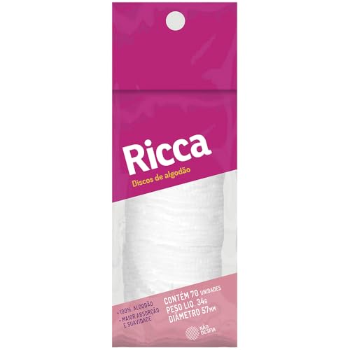 Ricca Disco de Algodão