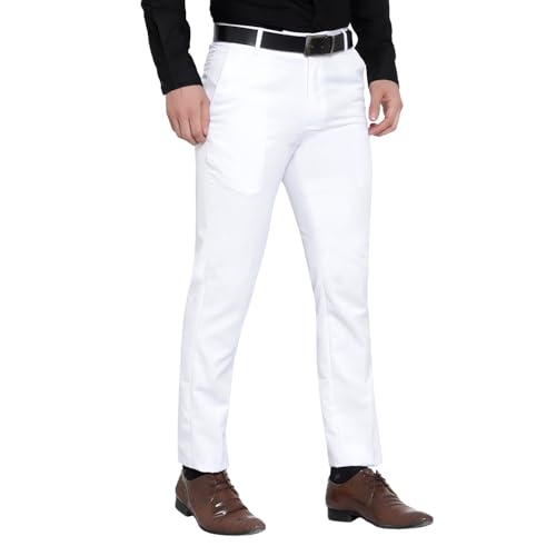 Image of Men's Formal Trouser for Men | Regular Fit Office Wear Pant | Business Casual Trousers | Comfortable Formal Pants for Office, Work
