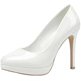 Herren Damen Pumps Drag Queen mit hohem Absatz und runder...