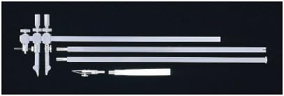 D式 ビームコンパス(棹ビーム) 4本組 全長720mm No.02-071