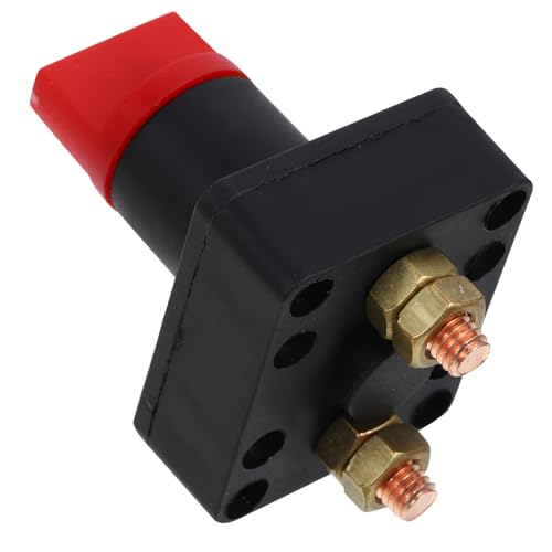 SEWOART Battery Disconnect Switch for Trailer 300a Car Supply Boat Battery Cut Off Switch Random Color