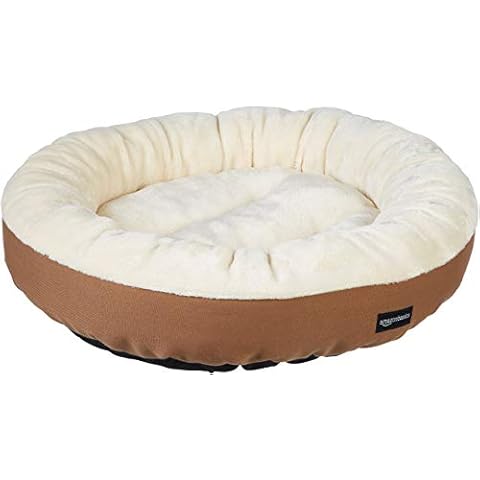 Amazon Basics Round Plush Cat Dog Bed Cover