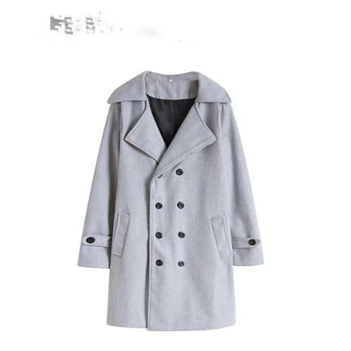 Veste d'automne longue homme manteau de ville élégant pour le bureau