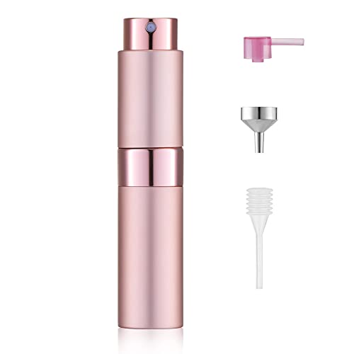 Toureal Vaporizador de perfume recargable vacío de 8 ml, botella...