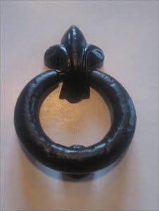 Carriage House Garage Door Decorative Fleur-de-lis Door Knocker