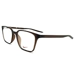 NIKE Eyeglasses 7126 205 Matte Brown Square Unisex 50x18x145