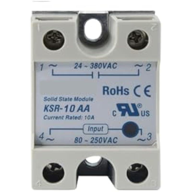고체 릴레이 단일 위상 솔리드 스테이트 KSR-25DA 40DA 75DA 40DAE H KSR-10AA