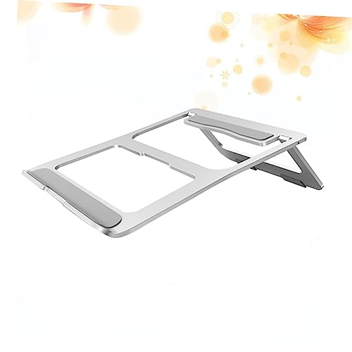 Support laptop pliable HEMOTON en aluminium ventilé pour bureau