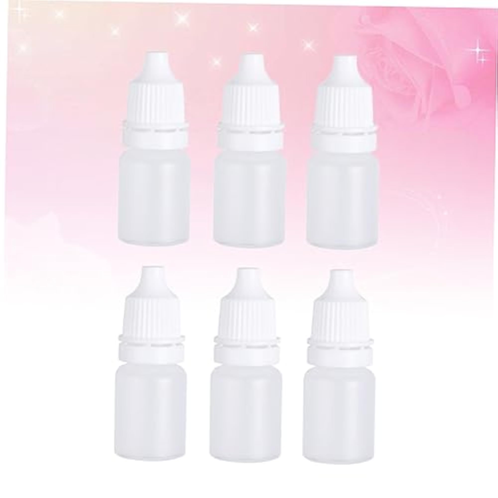6 Pack 5ml Squeezable Dropper Bottles for Eye Drops