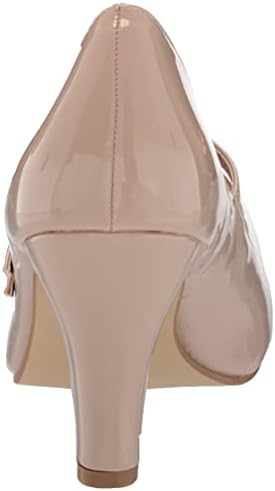 Journee Collection Womens Wendy Patent Round Toe Pumps Tan 6.5 Medium (B,M) Review | Image 2