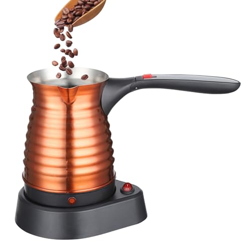 Percolateur électrique - Grande capacité de 500 ml - Bouilloire multifonction - Bouilloire électrique - Percolateur pour réunions de famille, cafés, usage domestique