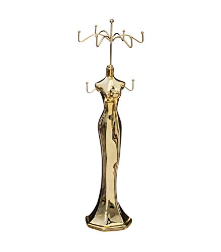 FEERIC CHRISTMAS - Mannequin Porte Bijoux en métal et résine Or H 39 cm Cover
