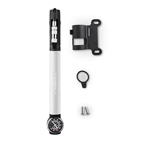 pedkit Mini bomba de bicicleta portátil de alta pressão para bicicleta com estrutura de pneu compatí
