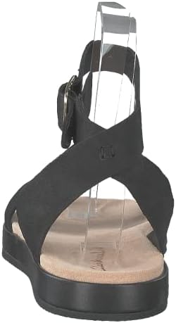Clarks Women's Ankle Strap Sandals , Black , 8.5 US | Image 4