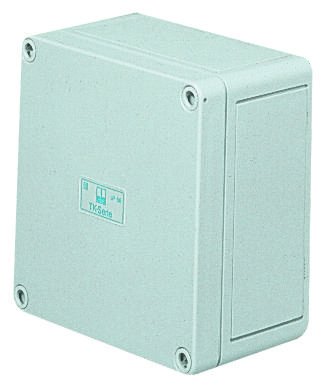 Boîtier en polystyrène 254x180x90 mm étanche IP66 pour étagères d'armoire