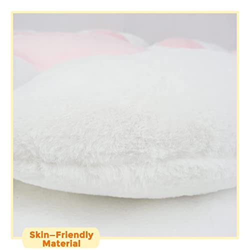 Elfjoy Comfy Chair Cushion Plush Cat Paw Cushion Kawaii Home Decor Cat Pillow For Office And Computer Gaming Chair (70 * 60Cm, White) #TOP5