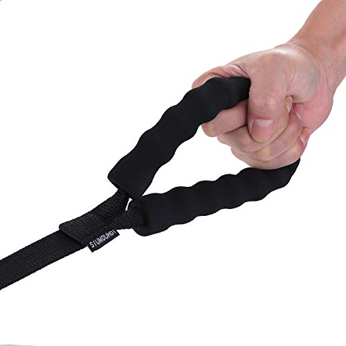 Siumouhoi 30 Ft Long Dog Leash With Comfortable Padded Handle Nylon Training Lead Heavy Duty Leashes For Medium Large Dogs (30Ft, Black) #TOP2