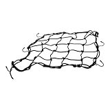 HAPINARY Elastisches Frachtnetz aus Maschengewebe mit Haken Tragbar und Verschleißfest für Motorradladung bei Outdoor Abenteuern und Picknicks