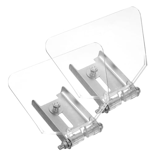 Hemobllo 2 Pièces Protecteur de meuleuse bride cache-prises à l'épreuve des bébés lunettes de sécurité meule pour touret porte couteau chaine collier Lunettes de protection visière de banc