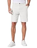 Picture of COOFANDY Men's Casual Shorts Flat Front Lightweight Summer Beach Travel Chino Golf Shorts - White